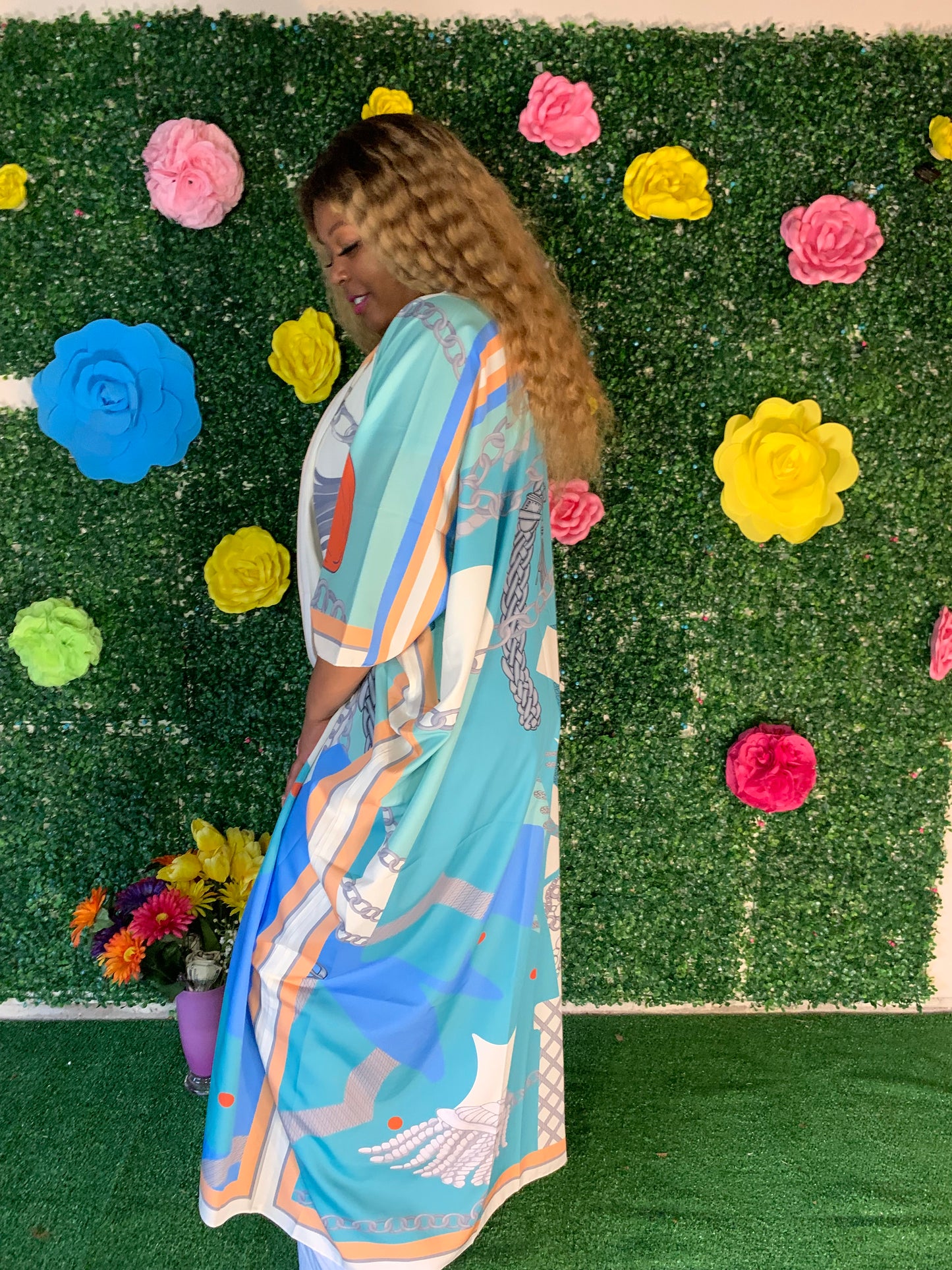Greystone Kimono