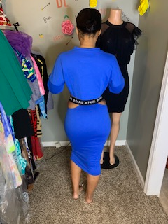 Royal/Black/White Set