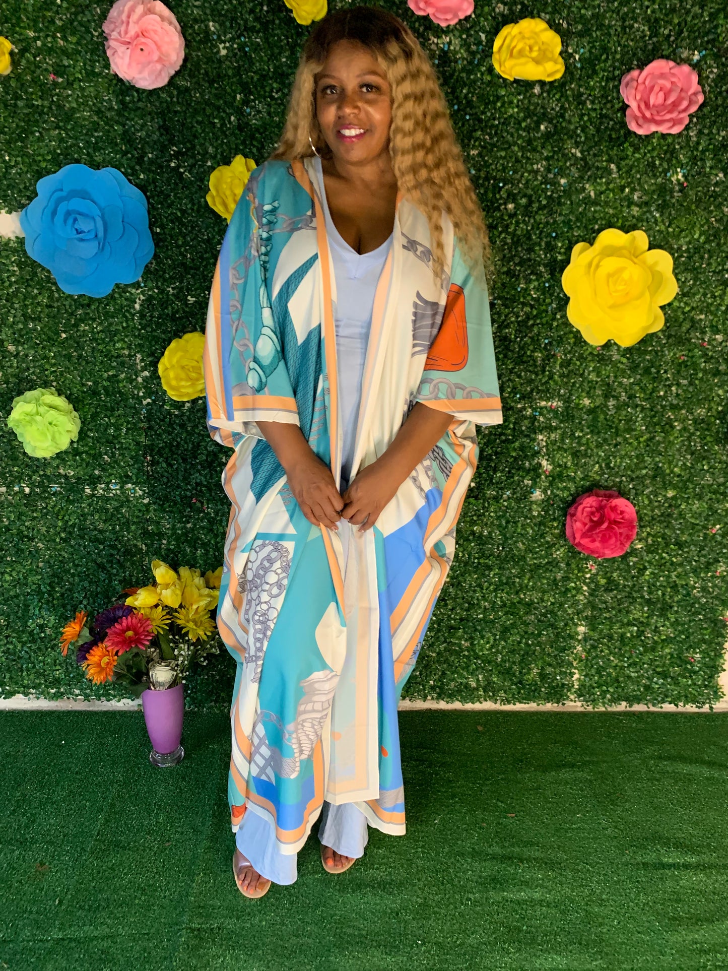 Greystone Kimono
