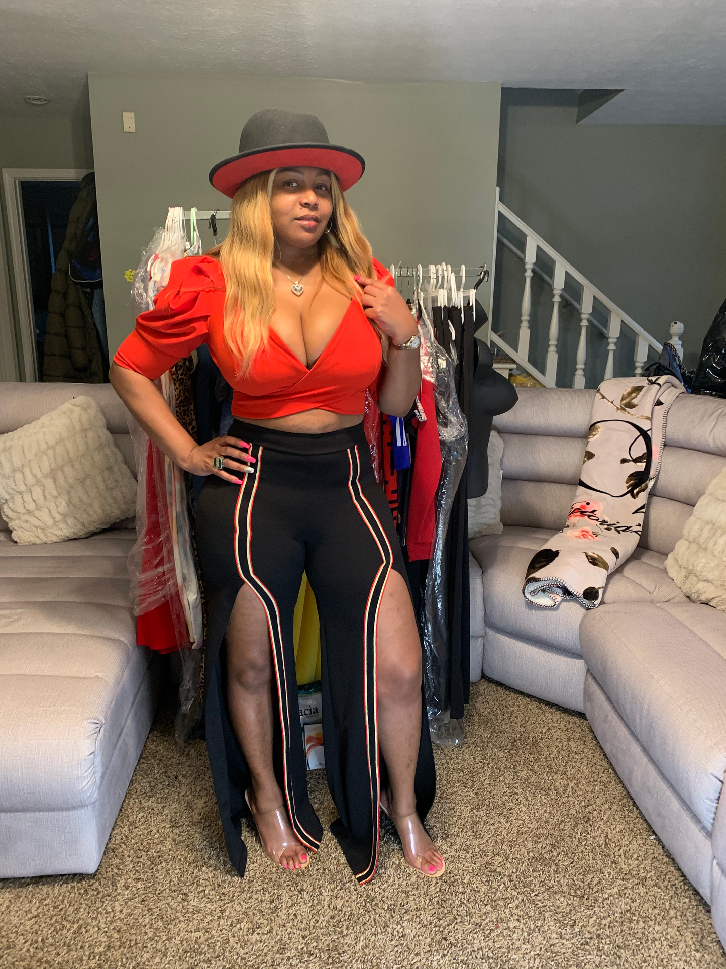 Criss Cross Crop top